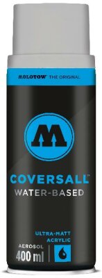 Molotow Sprühdose COVERSALL WATER-BASED 400ml, graublau hell