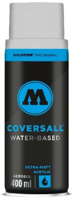 Molotow Sprühdose COVERSALL WATER-BASED 400ml, kieselgrau