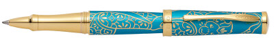 Cross Rollerball Sauvage Aquamarin / Gold