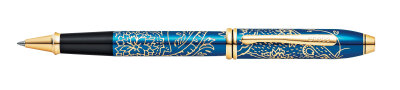 Cross Townsend Jahr der Ratte Blau/Gold Rollerball Zodiac Kollektion