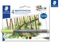 Staedtler Brush Pens "Forest Colours" 4 ST