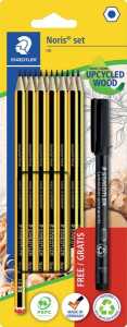Staedtler Bleistift Noris HB Set BK 100% PEFC 4007817113097