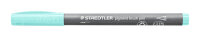 Staedtler pigment brush pen mint