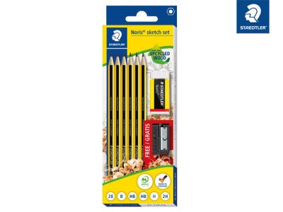 Staedtler Bleistift Noris Set       100% PEFC