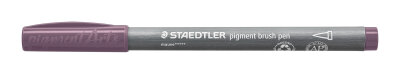 Staedtler pigment brush pen malve