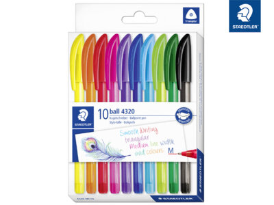 Staedtler Kugelschreiber ball 4320 M 10ST