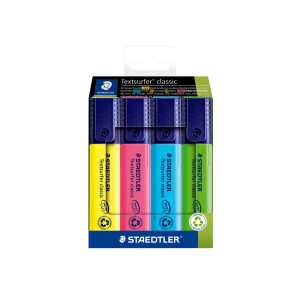 Staedtler Textmarker Textsurfer clas 4St Etui 4007817109779