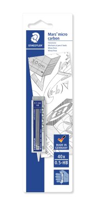 Staedtler Feinmine 0,5mm HB 40St Etui BK