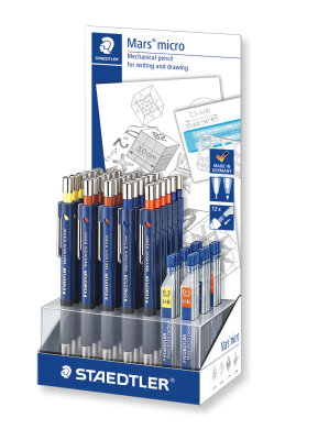 Staedtler Display Druckbleistifte + Feinminen