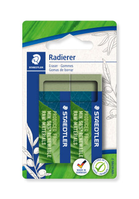 Staedtler Radierer 526 80 renew mat 56% BK2