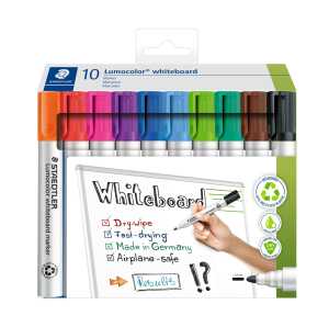 Staedtler Whiteboardmarker Lumocolor 10St Etu