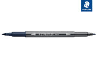 Staedtler Doppelfaserm.wasserverm.indigo blau