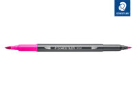 Staedtler Doppelfaserm.wasserverm. magenta