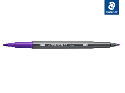 Staedtler Doppelfaserm.wasserverm. violett