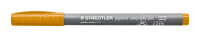 Staedtler pigment calligraphy pen goldocker