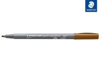 Staedtler pigment calligraphy pen umber