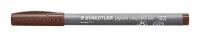 Staedtler pigment calligraphy pen braun