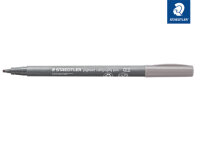 Staedtler pigment calligraphy pen warmgr hell