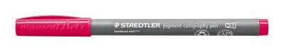 Staedtler pigment calligraphy pen bordeauxr.