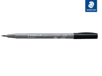 Staedtler pigment soft brush pen int. schwarz