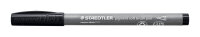 Staedtler pigment soft brush pen int. schwarz