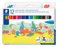 Staedtler Fasermaler Jumbo 12ST Etui