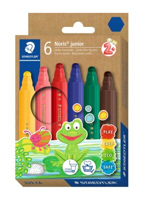 Staedtler Fasermaler Noris junior 6ST