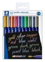 Staedtler Marker metal.calligraphy 10 ST Etui