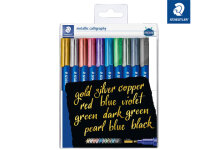 Staedtler Marker metal.calligraphy 10 ST Etui