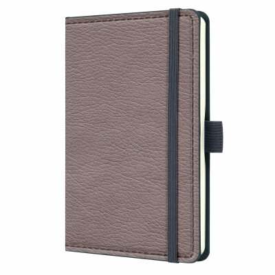 SIGEL C2552 Wochenkalender Conceptum 2025 - taupe - 1 Jahr - 2 Seiten = 1 Woche - Hardcover - 80 g/m² - ca. A6 - taupe - 176 Seiten - PEFC-zertifiziert