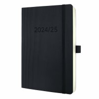 SIGEL C2506 Wochenkalender Conceptum 2024/2025 - black -...