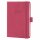 SIGEL C2571 Wochenkalender Conceptum 2025 - marsala red - 1 Jahr - 2 Seiten = 1 Woche - Hardcover - 80 g/m² - ca. A6 - rot - 176 Seiten - PEFC-zertifiziert