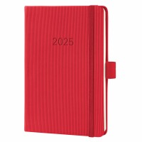 SIGEL C2565 Wochenkalender Conceptum 2025 - red - 1 Jahr...