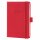 SIGEL C2565 Wochenkalender Conceptum 2025 - red - 1 Jahr - 2 Seiten = 1 Woche - Hardcover - 80 g/m² - ca. A6 - rot - 176 Seiten - PEFC-zertifiziert