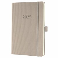 SIGEL C2560 Wochenkalender Conceptum 2025 - taupe - 1...