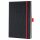 SIGEL C2508 Wochenkalender Conceptum 2025 - black-red - 1 Jahr - 2 Seiten = 1 Woche - Hardcover - 80 g/m² - ca. A5 - schwarz/rot - 192 Seiten - PEFC-zertifiziert