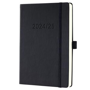 Wochennotiz-Kalender Conceptum 2024/2025 - black - 18 Monate