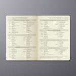 Wochennotiz-Kalender Conceptum 2024/2025 - black - 18 Monate