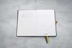 SIGEL Notizbuch linescape ca. DIN A5 kariert dunkelgrau 88 Bl.