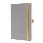 Notizbuch Linescape - liniert A5 - hellgrau/gelb...