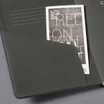 Notizbuch Conceptum - Uni - kariert A5 - grau - Hardcover 194 Seiten