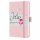 SIGEL J5404 Wochenkalender Jolie 2025 - soft rose - 1 Jahr - 2 Seiten = 1 Woche - Hardcover - 80 g/m² - ca. A6 - hellrosa - 174 Seiten - FSC-zertifiziert