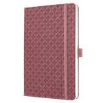 Notizbuch Jolie - rusty red - liniert 80 g/m² A5 Hardcover 174 Seiten