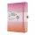 SIGEL JB103 Notizbuch Jolie - Gradient Sunset - punktkariert (Dot-Lineatur) - 120 g/m² - A5+ - pink/rosa/orange - Hardcover - 200 Seiten - FSC-zertifiziert