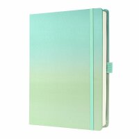 SIGEL JB102 Notizbuch Jolie - Gradient Sea - punktkariert...