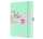 Notizbuch Jolie mighty mint - liniert 100 g/m² A5 Hardcover 192 Seiten