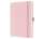 Notizbuch Jolie - soft rose - liniert 100 g/m² A5 Hardcover 192 Seiten