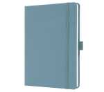 Notizbuch Jolie - powder blue liniert 100 g/m² A5 Hardcover 192 Seiten