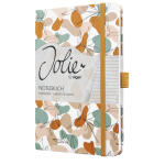 SIGEL Notizbuch Jolie ca. DIN A5 liniert braun/mint/rosa...
