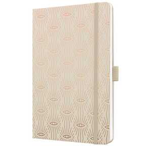 Notizbuch Jolie Mystic Sand liniert 80 g/m² A5 Hardcover 174 Seiten
